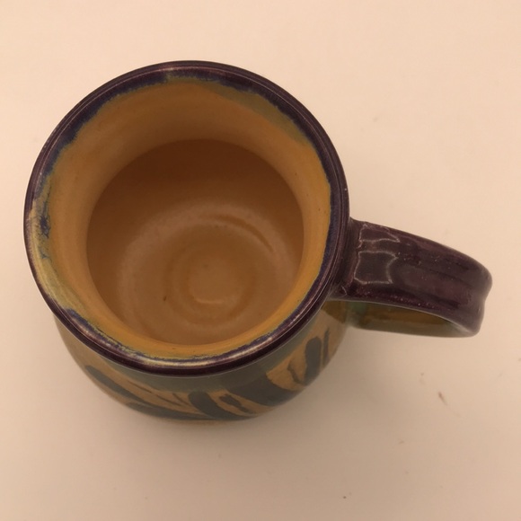 Studio Pottery Artist Signed Stoneware Mug - Picture 3 of 6